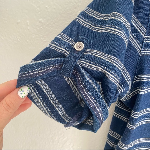 New with tags Nantucket whaler  Women's Navy Striped Short Sleeve Tee - Picture 4 of 5